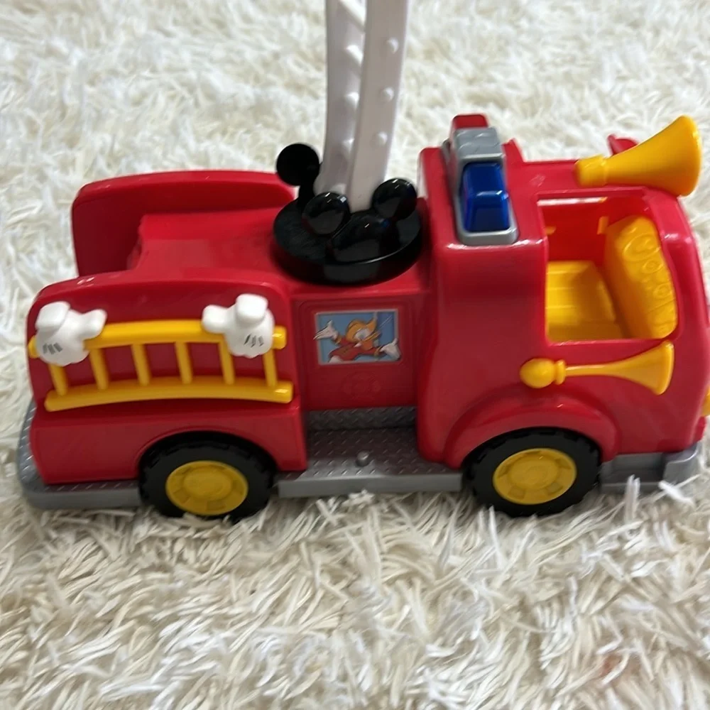 Disney’s Mickey Mouse Mickey’s Fire Engine Vehicle Playset Lights and Sounds